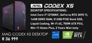 MSI Mag Codex X5 Desktop