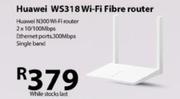Huawei WS318 WiFi Fibre Router