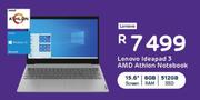 Lenovo Ideapad 3 AMD Athlon Notebook