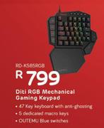 Redragon Diti RGB Mechanical Gaming Keypad RD-K585RGB