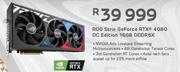 Asus ROG Strix GeForce TRX 4080 OC Edition 16GB GDDRX