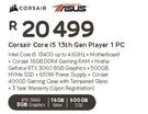 Asus Corsair Core i5 13th Gen Player 1 PC