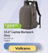 Volkano 15.6" Laptop Backpack Grey VK-9139-GR