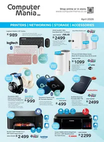 Computer Mania : Printers, Networking, Storage & Accessories (01 April - 30 April 2026)