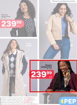PEP Namibia : Everyday Fits. Winter Essentials (25 March - 23 April 2026), page 4
