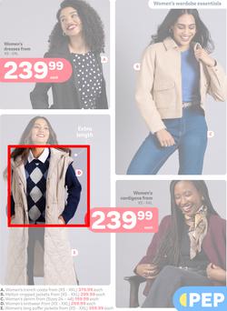 PEP Namibia : Everyday Fits. Winter Essentials (25 March - 23 April 2026), page 4