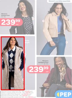 PEP Namibia : Everyday Fits. Winter Essentials (25 March - 23 April 2026), page 4