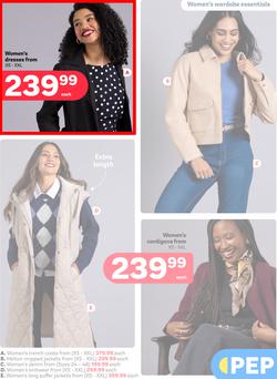 PEP Namibia : Everyday Fits. Winter Essentials (25 March - 23 April 2026), page 4