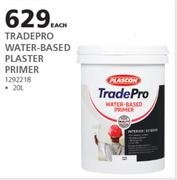 Plascon Tradepro Water Based Plaster Primer 1292218-20Ltr