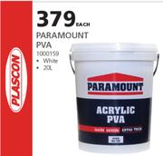 Paramount PVA (White)1000159-20Ltr