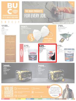 Buco Namibia : The Right Products For Every Job (15 September - 4  October 2020), page 1