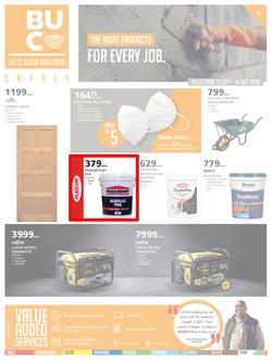 Buco Namibia : The Right Products For Every Job (15 September - 4  October 2020), page 1