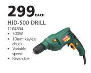 Ryobi HID-500 Drill 500W-Each