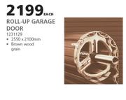 Roll Up Garage Door-2550 x 2100mm Each
