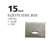 Elzette Steel Box-Each