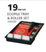 Academy Ecopile Tray & Roller Set-Per Set
