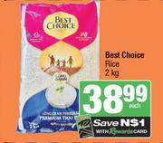 Best Choice Rice-2Kg