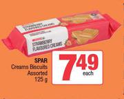 Spar Creams Biscuit Assorted-125g