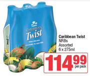 Caribbean Twist NRBs Assorted-6 x 275ml Per Pack