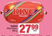 Hartlief King Polony-500g