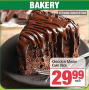 Chocolate Mouse Cake Slices-Each