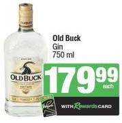 Old Buck Gin-750ml