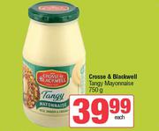 Crosse & Blackwell Tangy Mayonnaise-750g