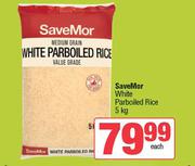 SaveMor White Parboiled Rice-5Kg