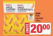 Spar Puffs Assorted-For Any 2 x 100g