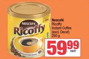 Nescafe Ricoofy Instant Coffee (Excl. Decaf)-250g