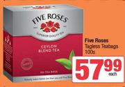 Five Roses Tagless Teabags-100's Pack