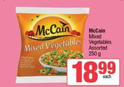 McCain Mixed Vegetables Assorted-250g
