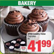 Spar Country Value Cupcakes-6's Pack