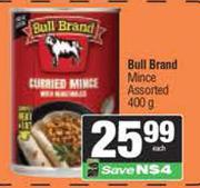 Bull Brand Mince Assorted-400g