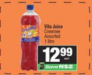 Vita Juice Creemee Assorted-1L
