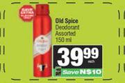 Old Spice Deodorant Assorted-150ml