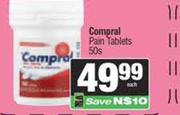 Compral Pain Tablets-50s