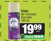 Glade Air Freshener Assorted-180ml