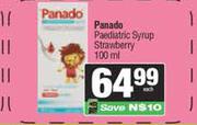 Panado Paediatric Syrup Strawberry-100ml