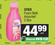 Spar Foam Bath Assorted-2L
