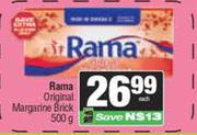 Rama Original Margarine Brick-500g