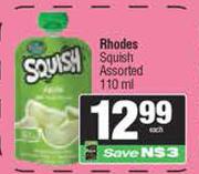 Rhodes Squish Assorted-110ml