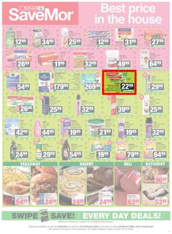 SPAR SaveMor Namibia : Choose To Savemor Today (23 February - 08 March 2026), page 3