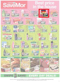 SPAR SaveMor Namibia : Choose To Savemor Today (23 February - 08 March 2026), page 3