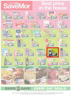 SPAR SaveMor Namibia : Choose To Savemor Today (23 February - 08 March 2026), page 3