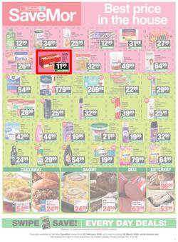SPAR SaveMor Namibia : Choose To Savemor Today (23 February - 08 March 2026), page 3