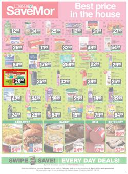 SPAR SaveMor Namibia : Choose To Savemor Today (23 February - 08 March 2026), page 3
