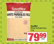 SaveMor White Parboiled Rice-5Kg Each