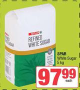 Spar White Sugar-5Kg Each