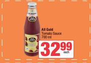 All Gold Tomato Sauce-700ml Each